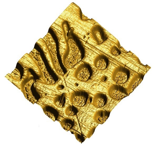 In-situ SPM imaging enables high-precision test placement to within ±10 nm.