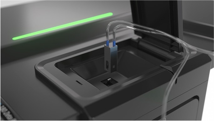 Particles remain in flow during measurement