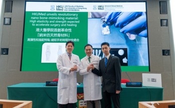 New Elastic Calcium Phosphate Material Mimics Bone Structure