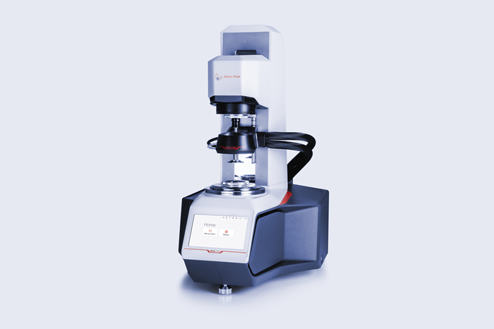 The MCR 703 MultiDrive rheometer equipment.